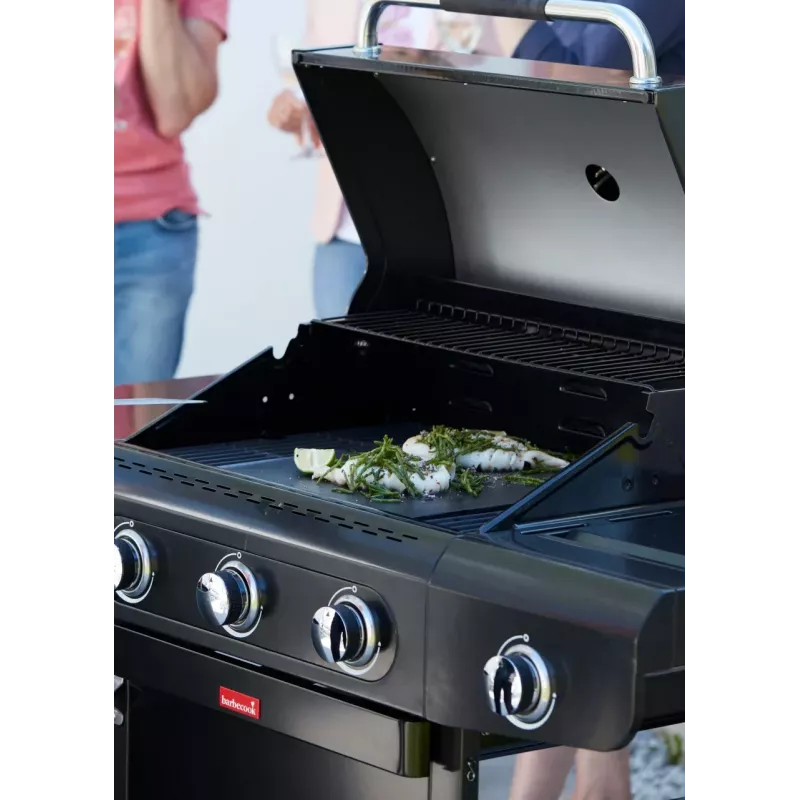 Barbacoa de gas Barbecook Siesta 412 Graphite, 132 x 56 x 118 cm