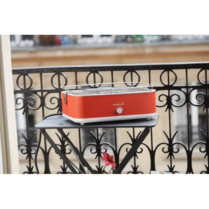 Barbacoa eléctrica de mesa Barbecook E-Carlo BC-ELE-1001 2500 W rojo