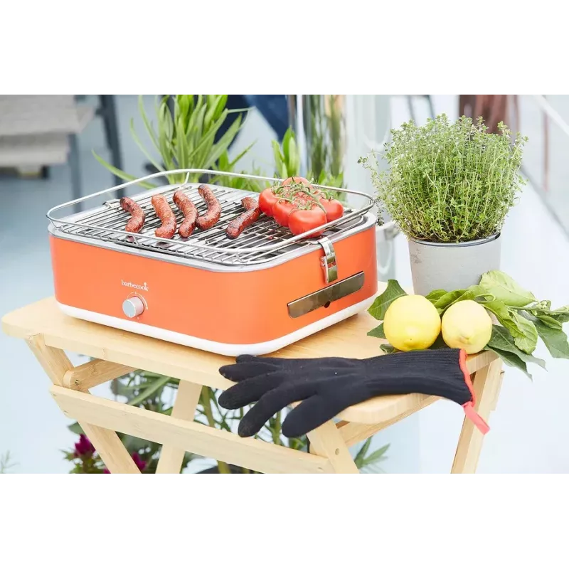 Barbacoa eléctrica de mesa Barbecook E-Carlo BC-ELE-1001 2500 W rojo