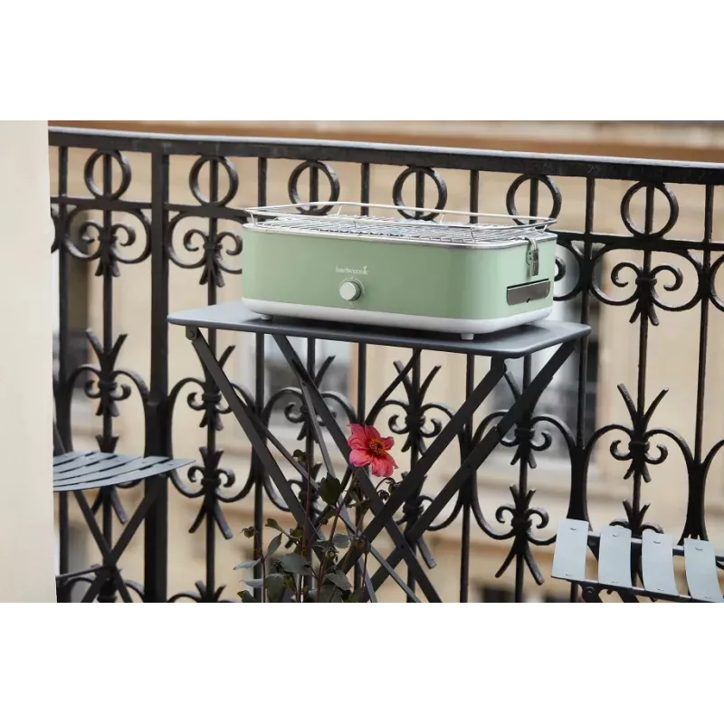 Barbacoa eléctrica de mesa Barbecook E-Carlo BC-ELE-1002 2500 W verde