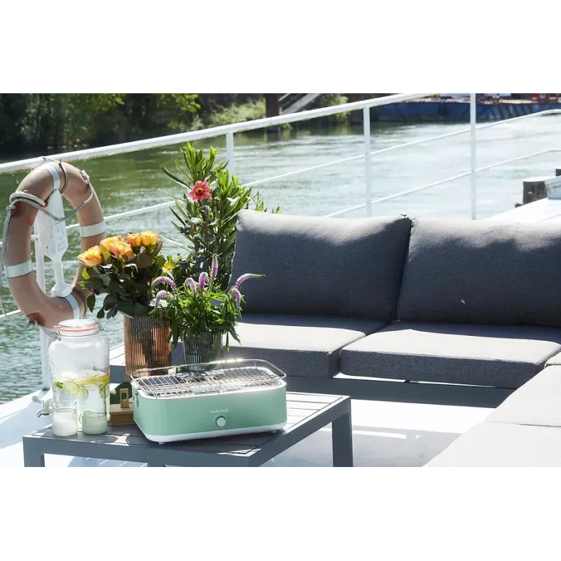 Barbacoa eléctrica de mesa Barbecook E-Carlo BC-ELE-1002 2500 W verde