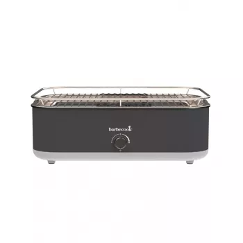 Barbacoa eléctrica de mesa Barbecook E-Carlo 2500 W Midnight Grey