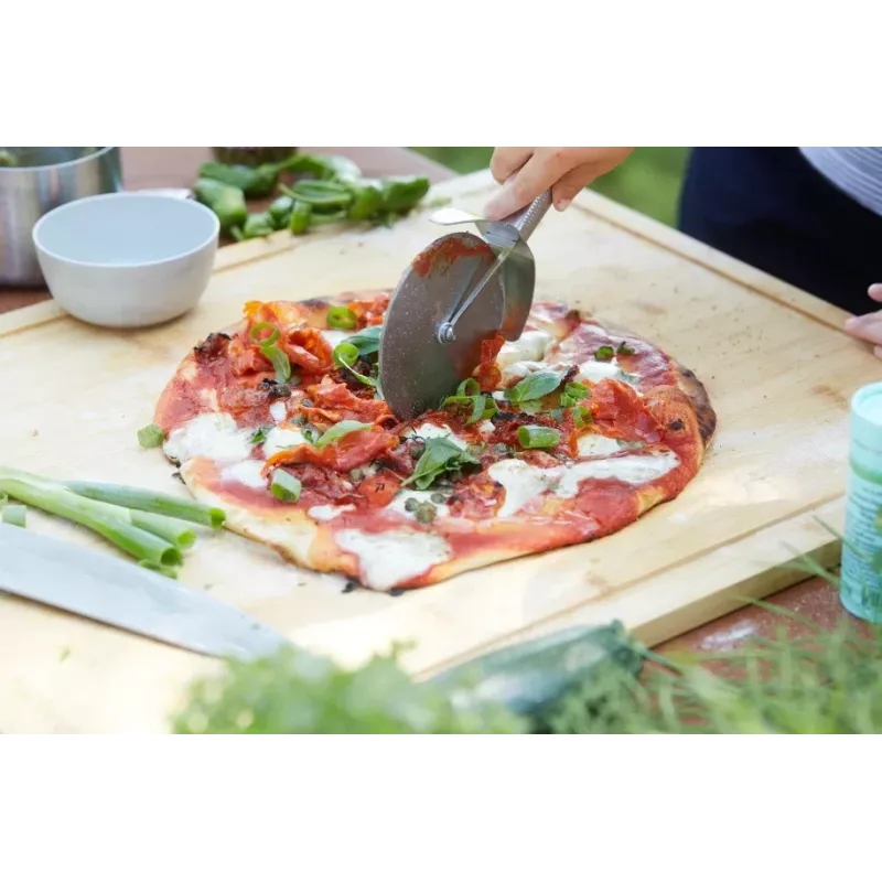 Cortapizzas Barbecook Premium 28,7 cm hoja de acero inoxidable mango negro