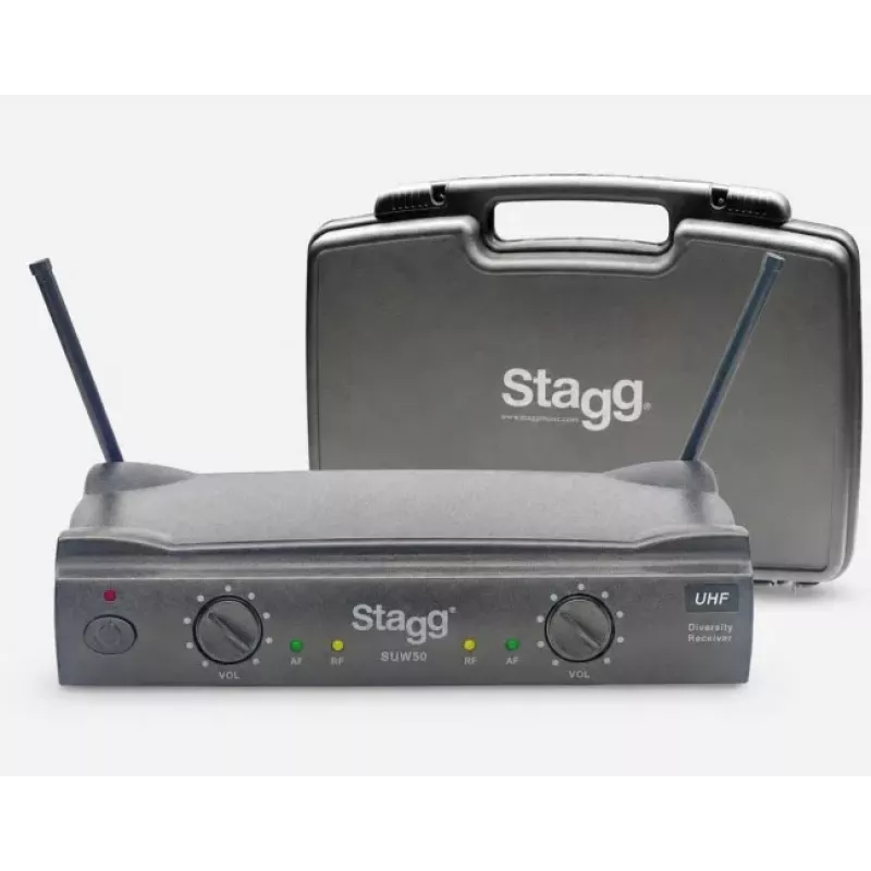 Stagg SUW 50 MM FH EU sistema inalámbrico UHF negro