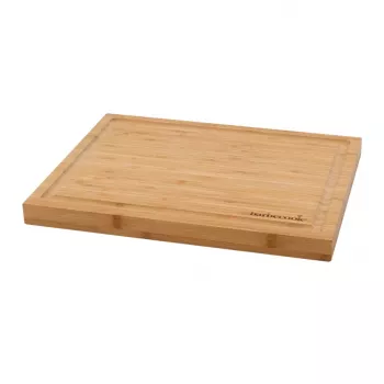 Tabla de cortar de bambú con ranura Barbecook FSC 40x30x3 cm pack de 3