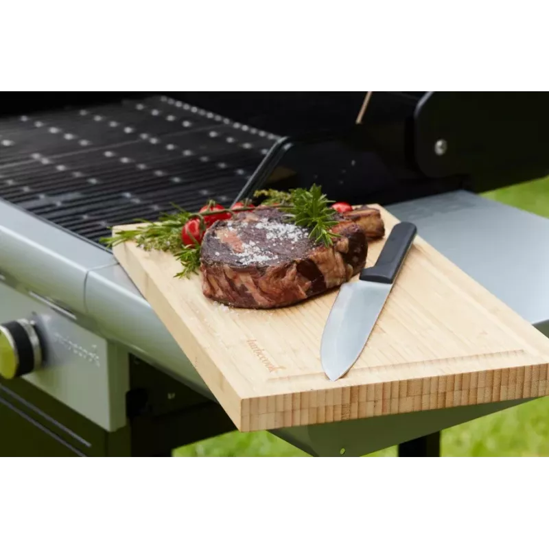 Tabla de cortar de bambú con ranura Barbecook FSC, 50 x 30 x 3 cm (set de 3 piezas) BC-ACC-7307