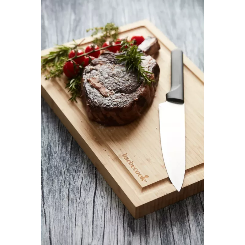 Tabla de cortar de bambú con ranura Barbecook FSC, 50 x 30 x 3 cm (set de 3 piezas) BC-ACC-7307