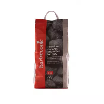 Briquetas de coco Barbecook Premium, 5 kg (30 unidades) - BC-ACC-7425