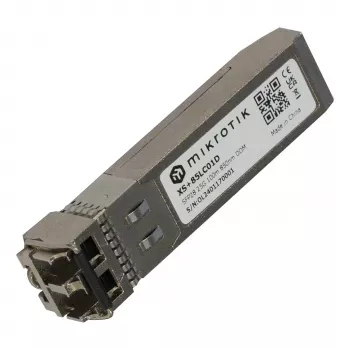 MikroTik XS+85LC01D módulo SFP/SFP+/SFP28, 25 Gbps, 850 nm, multimodo, 100 m, LC Duplex