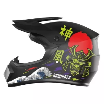 Casco integral Kamikaze Katana AKC204 talla M