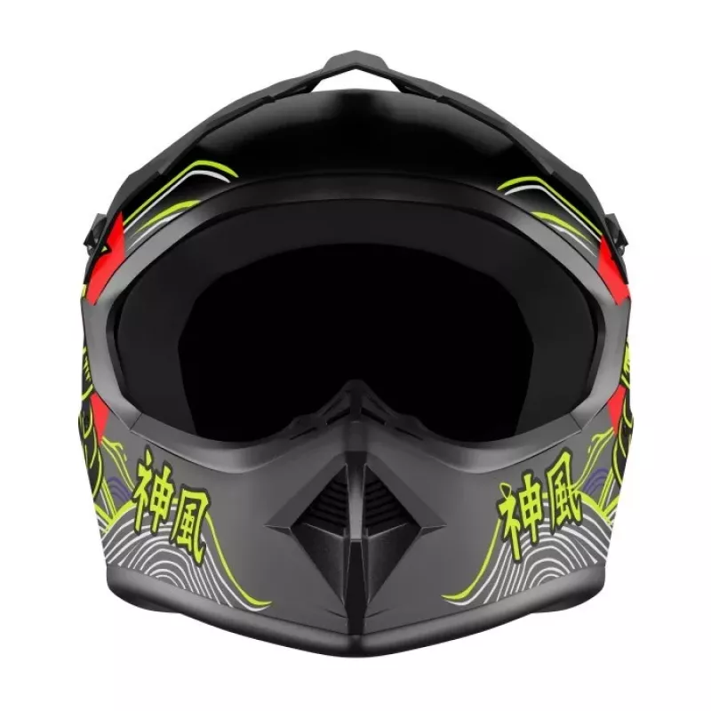 Casco integral Kamikaze Tokyo Drift AKC208 talla L