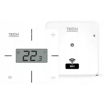 TECH Sterowniki T-2x termostato de ambiente inalámbrico Wi-Fi, blanco