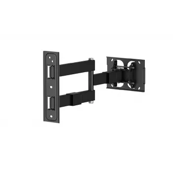 Visaro WMA75 Soporte de pared para TV con movimiento completo, 43-75 pulgadas, 30 kg, negro