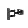 Soporte de pared para TV con movimiento completo Visaro WMA75, 43-75 pulgadas, 30 kg, negro