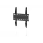Visaro Soporte de pared WMF75 para TV plana 43-75 pulgadas 45 kg negro