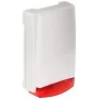 INNE MR-300R/24V señalizador óptico-acústico exterior 24V DC 120dB LED rojo carcasa blanca