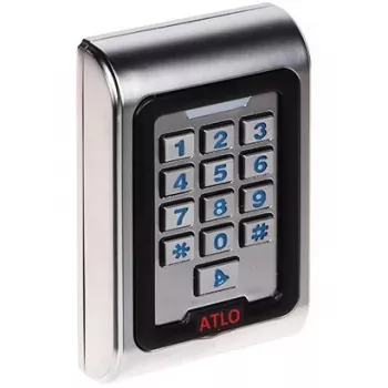 Candado de combinación ATLO-KRMD-520 - candado de 4 dígitos reconfigurable con carcasa de aleación de zinc y arco de acero templado