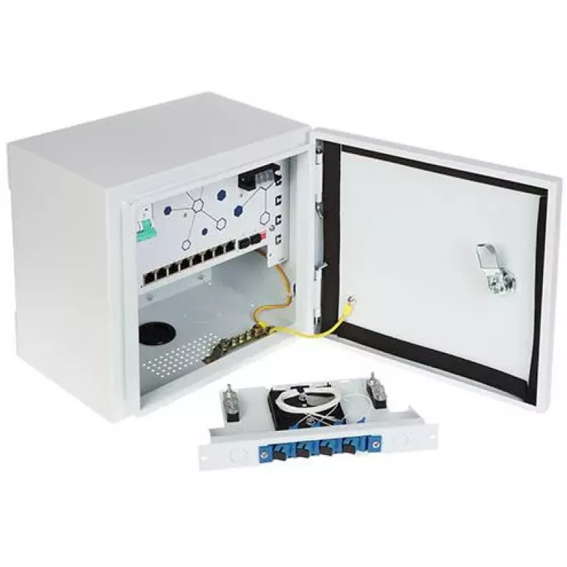 DELTA punto de distribución de cámara EXPERT-POE/OTD-8G2GSFP 8 PoE + 2 SFP