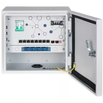 DELTA punto de distribución de cámara EXPERT-POE/OTD-8G2GSFP 8 PoE + 2 SFP