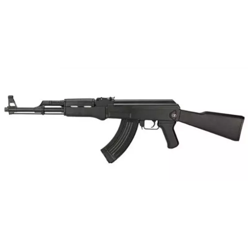 CYA Cyma AK47 Tactical Black AEG Airsoft Gun 6mm con Batería y Cargador