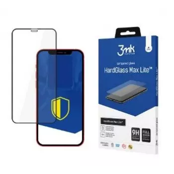 3MK HardGlass Max Lite protector de pantalla de cristal templado para Apple iPhone 12 / 12 Pro