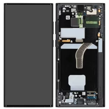Samsung Galaxy S22 Ultra 5G conjunto de pantalla táctil LCD - negro