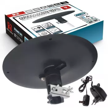 OPTICUM RED Opticum DVB-T Dynamic UFO-360 Antena exterior omnidireccional activa negra