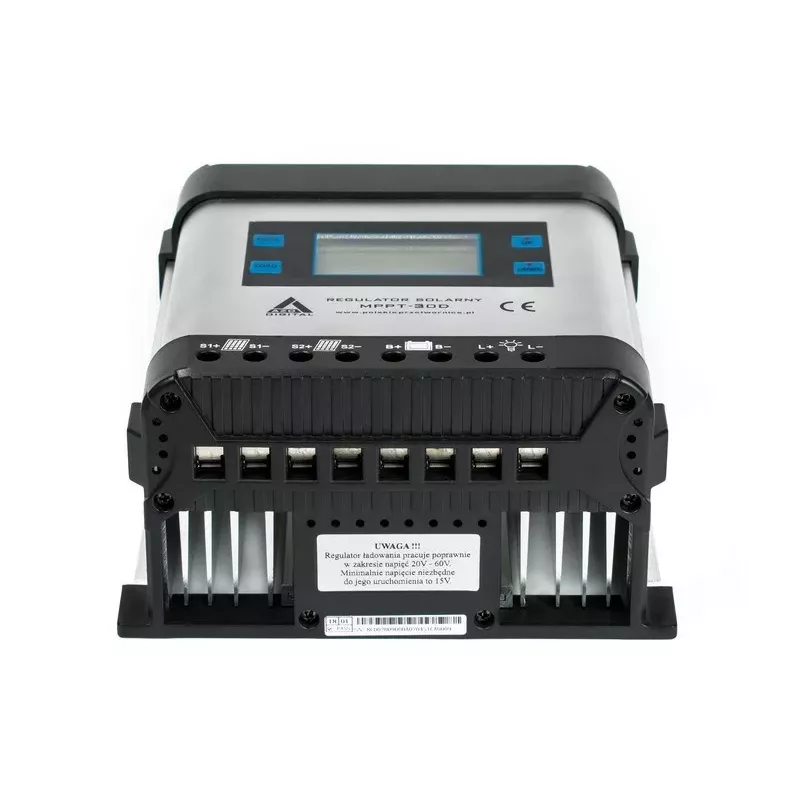 Regulador de carga solar MPPT AZO Digital 12/24V 30A pantalla LCD