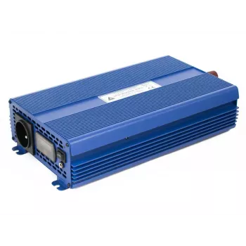 AZO Digital Convertidor de tensión de onda senoidal pura 24 VDC / 230 VAC ECO MODE SINUS IPS-2000S PRO 2000W