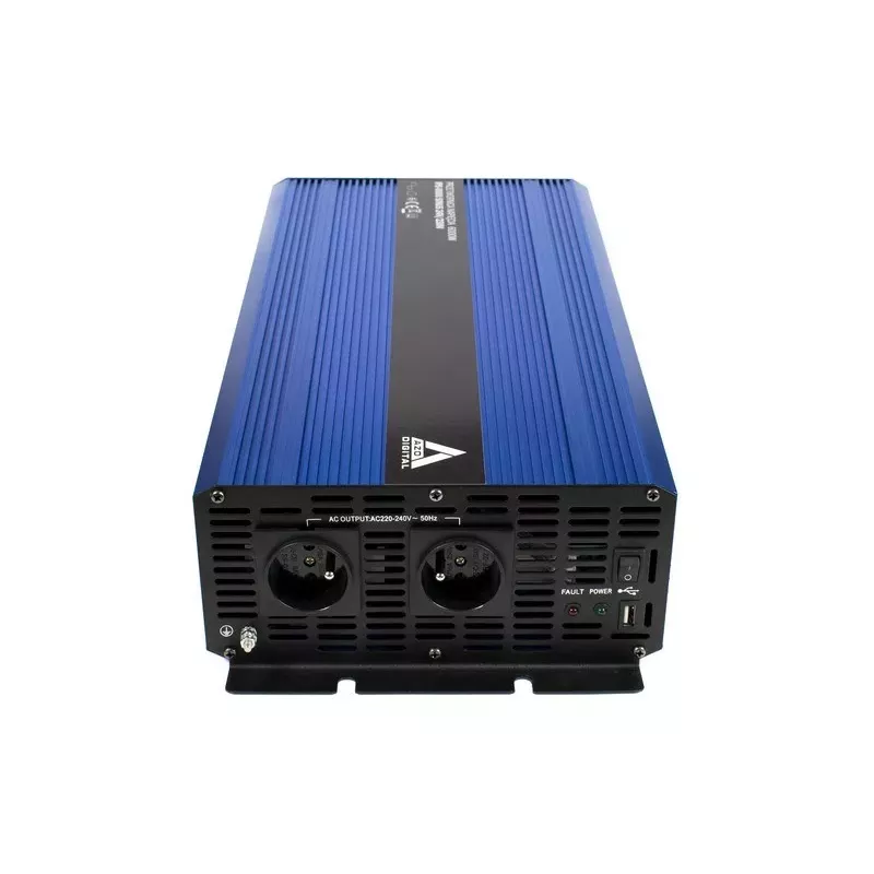 AZO Digital convertidor 24 VDC / 230 VAC SINUS IPS-8000S 8000W inversor de onda senoidal pura