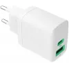 Cargador Green Cell PowerSource Duo30 30W USB-C y USB-A blanco