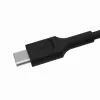 Cable Green Cell PowerFlex Fast Charging USB Type-C a USB-C 100W 0,3m negro