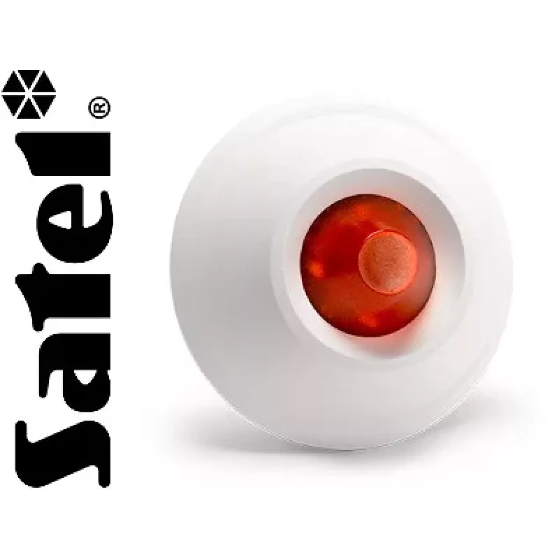 SATEL SOW-300 R Sirena óptica interior, LED rojo, blanco