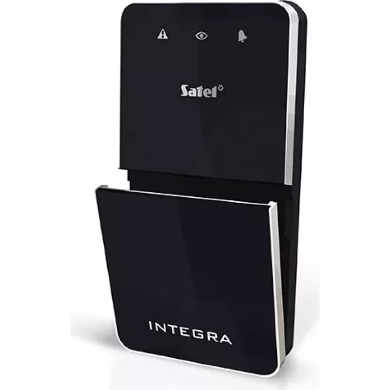 SATEL INT-SF-B Teclado LCD oscuro con lector de proximidad para centrales INTEGRA/VERSA