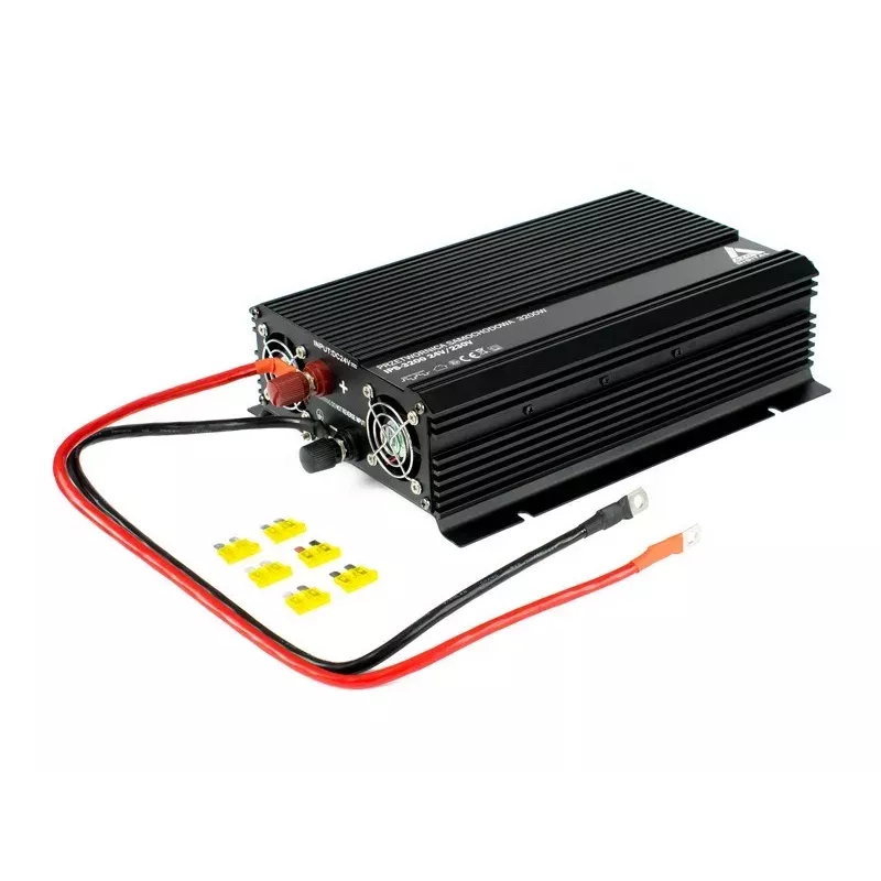 AZO Digital Inversor para automóvil 24 VDC / 230 VAC IPS-3200 3200W