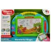 LEAN TOYS Pizarra magnética de dibujo con 3 sellos y punzón