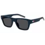 Tommy Hilfiger TH1975NSFLL Gafas de sol rectangulares de hombre negro/gris 54mm