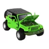 Coche todoterreno con batería LEAN TOYS propulsión por fricción metal verde 1:32