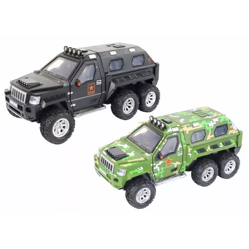Coche LEAN TOYS con cañón, sonido y luz, 3 colores