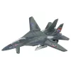 LEAN TOYS Avión militar caza motorizado Moro con luces y sonidos mix