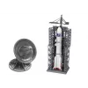 LEAN TOYS Space Mission Set espacial Cohete Astronauta Nave espacial 5 uds.