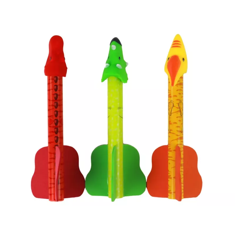LEAN TOYS Lanzador volcán cohete dinosaurios juego para casa y jardín