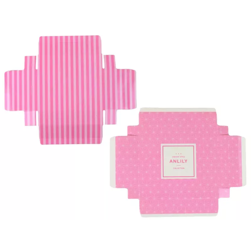 LEAN TOYS Set de uñas rosa puntas de uñas pegatinas diamantes
