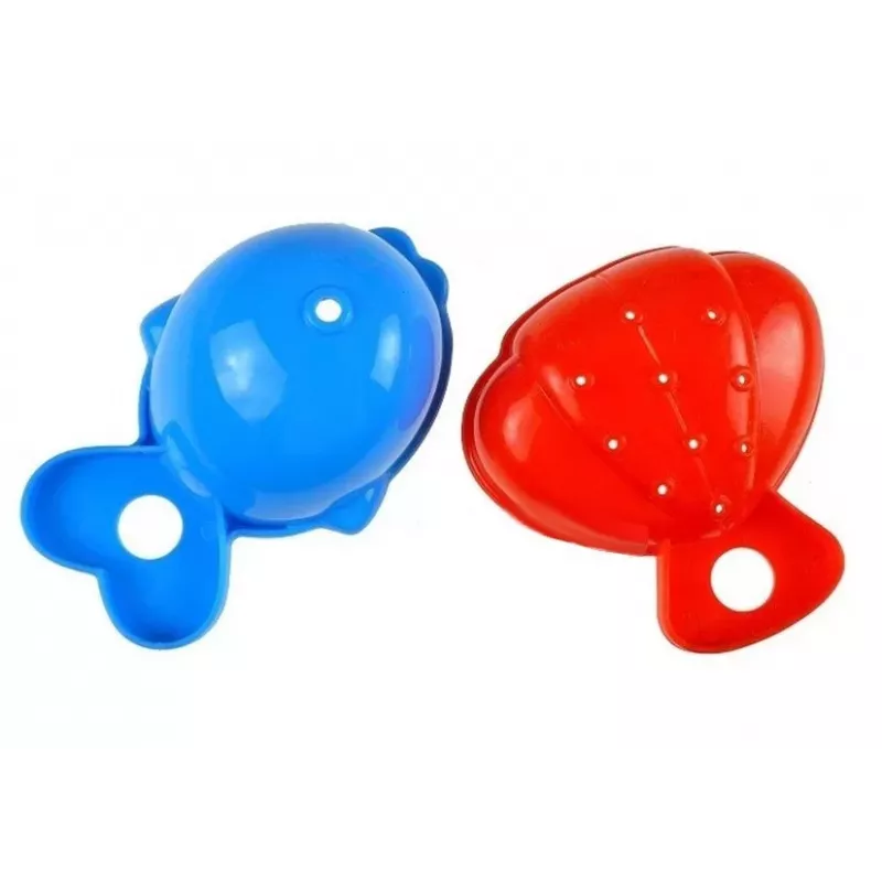 LEAN TOYS Set de baño Duckie vasos - 3 vasos apilables y pato de goma juguete de baño