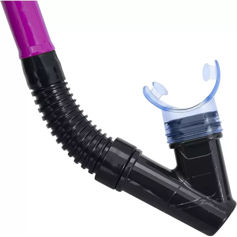 Bestway Set de buceo máscara con tubo rosa 24070