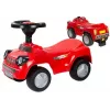 LEAN CARS Coche de juguete montable para niños pequeños con chirriador Sport rojo