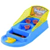 LEAN TOYS Juego arcade de baloncesto con lanzador de pelotas