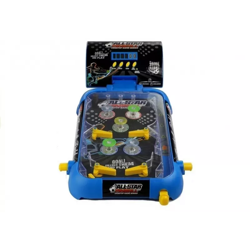 LEAN TOYS Juego arcade pinball máquina de pinball luces sonidos 53 cm