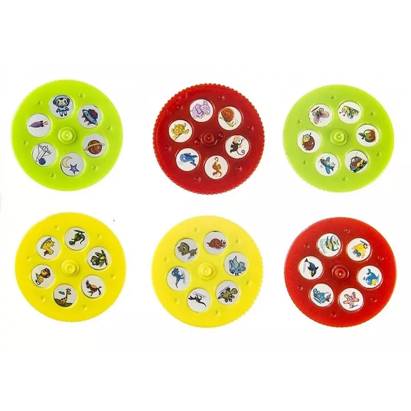 LEAN TOYS Avión proyector para dibujar y pintar set creativo para niños con plantillas de linterna 36 motivos