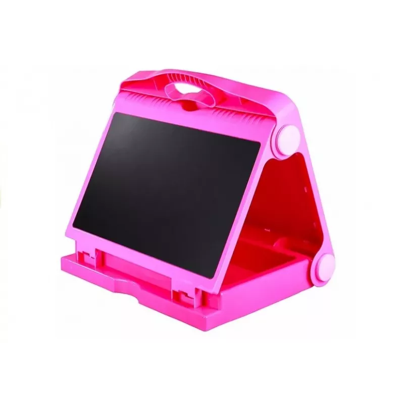 LEAN TOYS Pizarra plegable 2 en 1 - tiza y rotulador